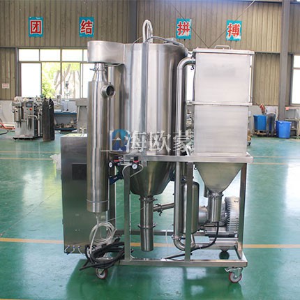 小型的壓力式噴霧干燥機(jī)設(shè)計(jì)緊湊，無需附屬設(shè)備